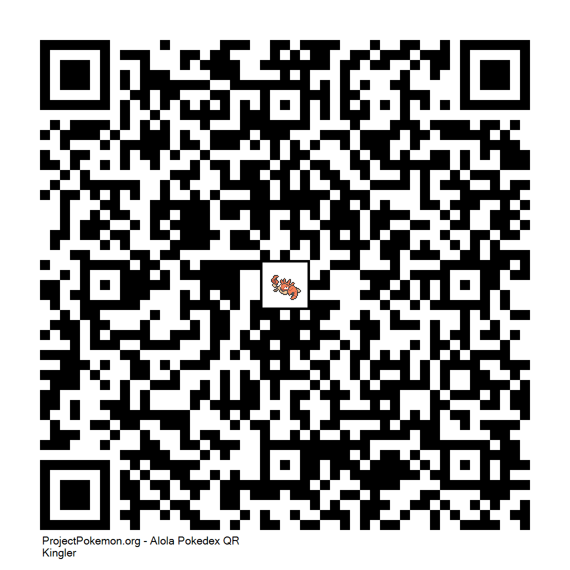 Cdigo QR de Kingler